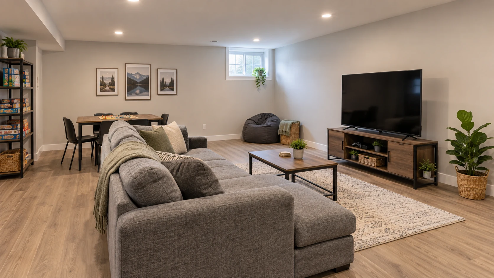 Entertainment Basement design concept